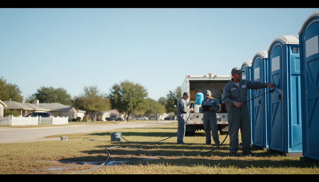 Long-Term Portable Toilet Rental in Ridgecrest, NC near me